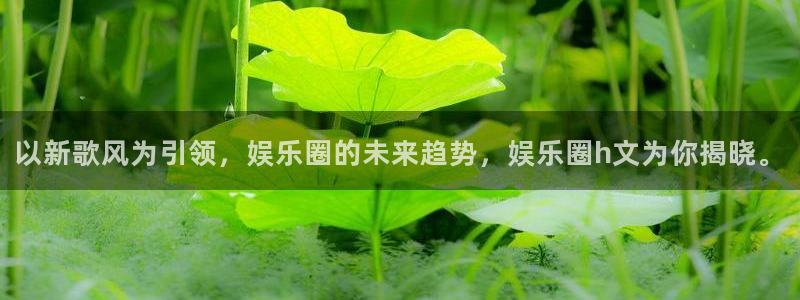 天辰娱乐体育注册代理：以新歌风为引领，娱乐圈的未来趋势，娱乐圈h文为你揭晓。