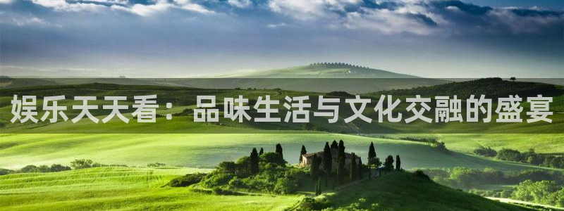 天辰娱乐账号注册入口：娱乐天天看：品味生活与文化交融的盛宴
