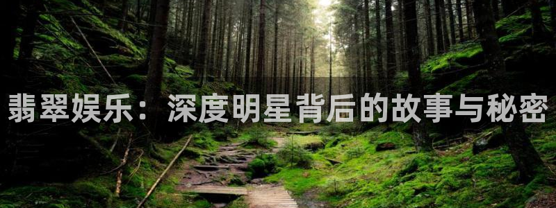 天辰娱乐预测pc在线预测网址：翡翠娱乐：深度明星背后的故事与秘密