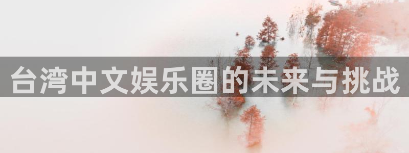 天辰娱乐官网：台湾中文娱乐圈的未来与挑战